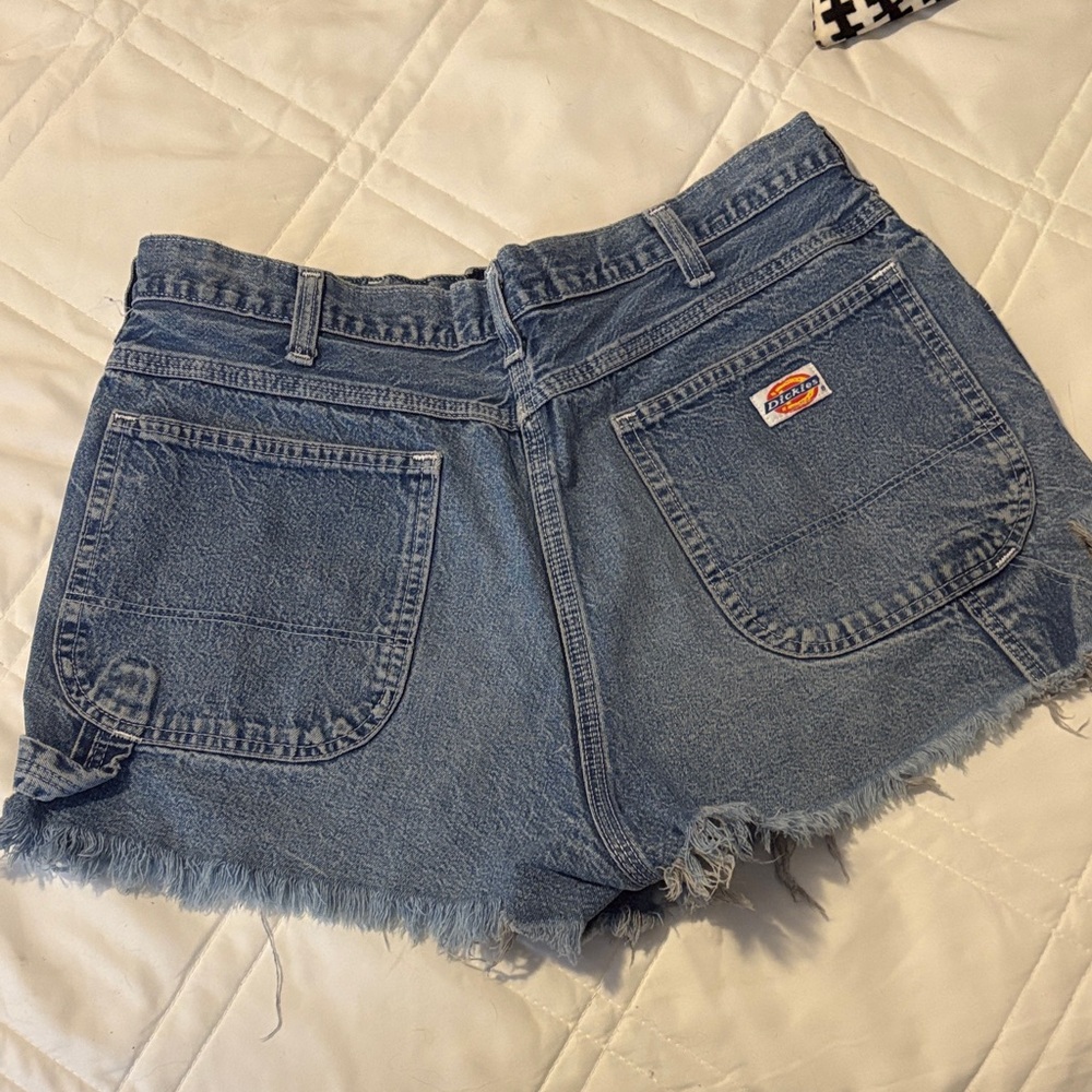 Blue Denim Women Shorts